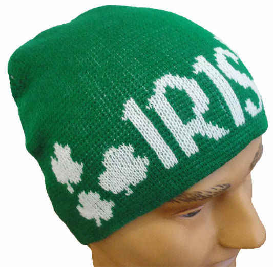 Hometecture™ Irish Shamrock Beanie