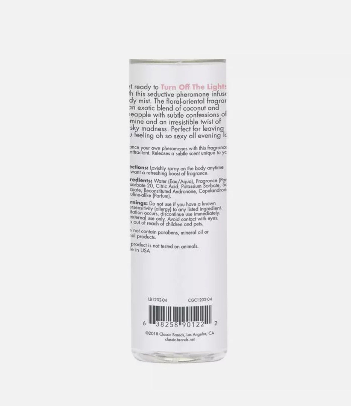 Hometecture™ CG Crazy Girl Flirty Fragrance Body Mist 3.5 oz - Choose Scent