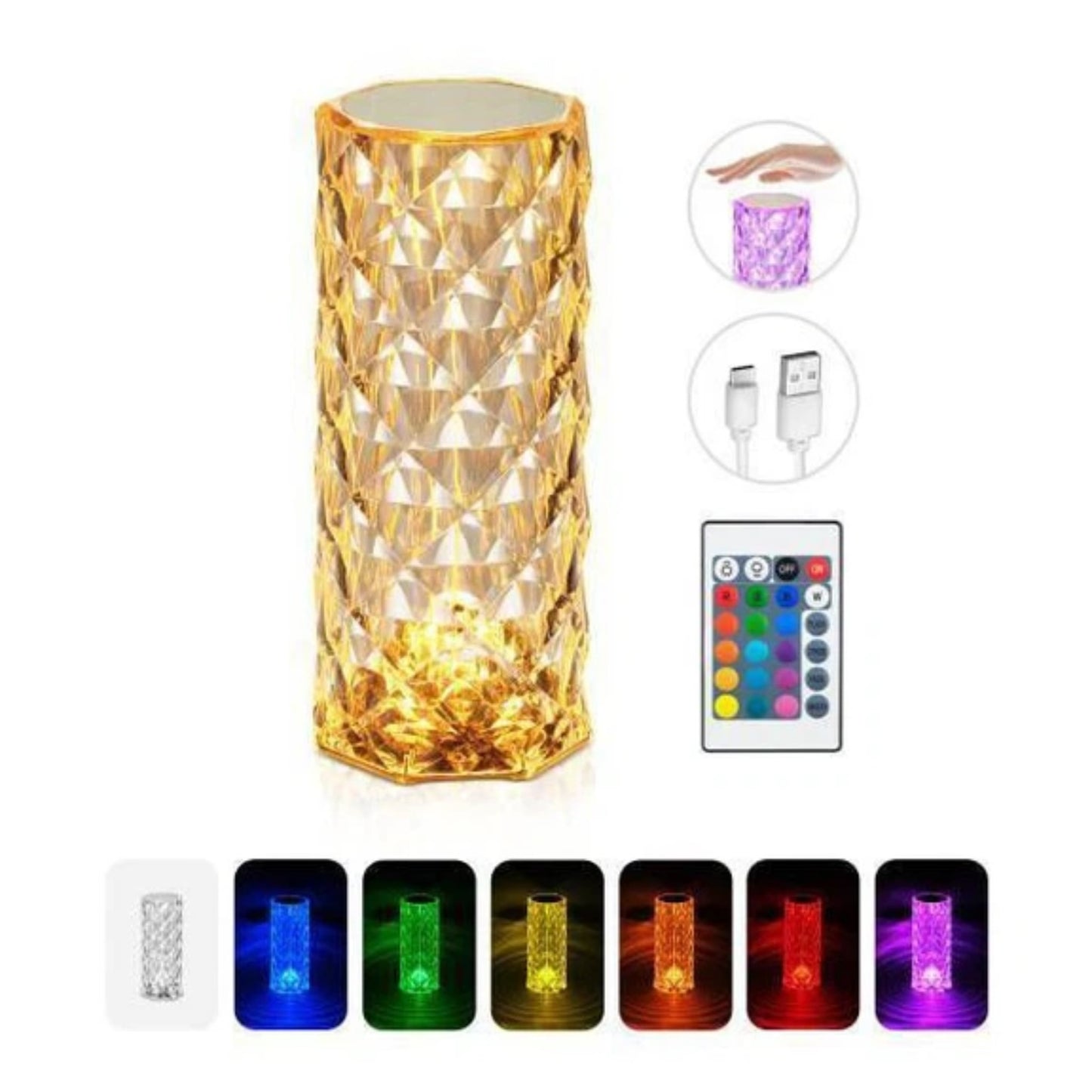 Hometecture™ Crystal LED Lamp