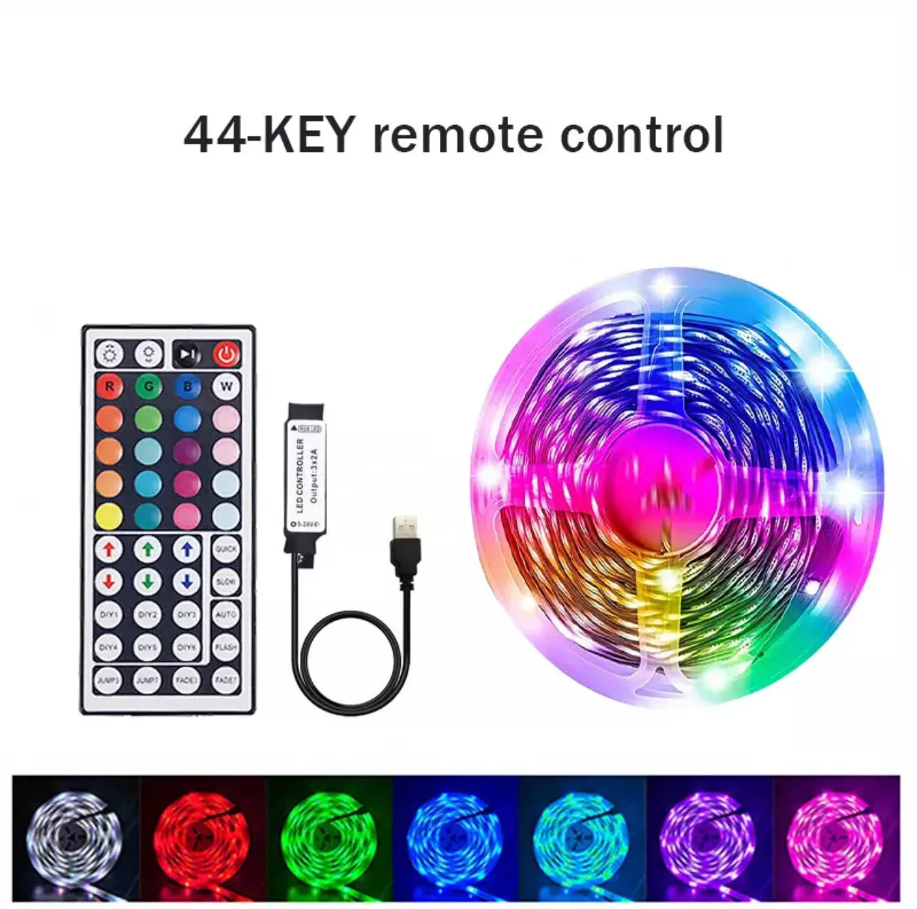 Hometecture™ Remote-Controlled LED Light Strips