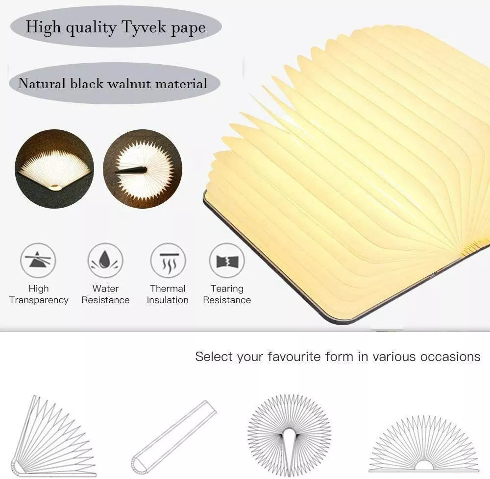 Hometecture™ Folding Book Desk Lamp