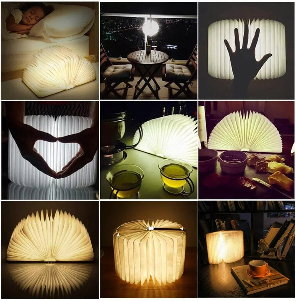 Hometecture™ Folding Book Desk Lamp