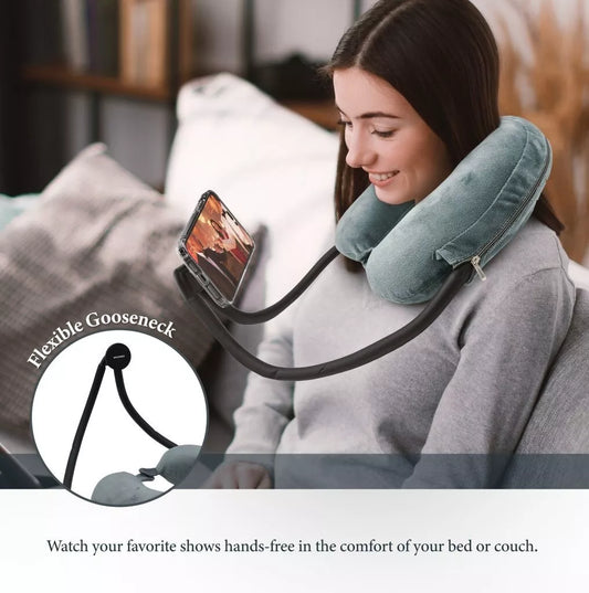 Hometecture™ Memory Foam Pillow Neck Phone Holder