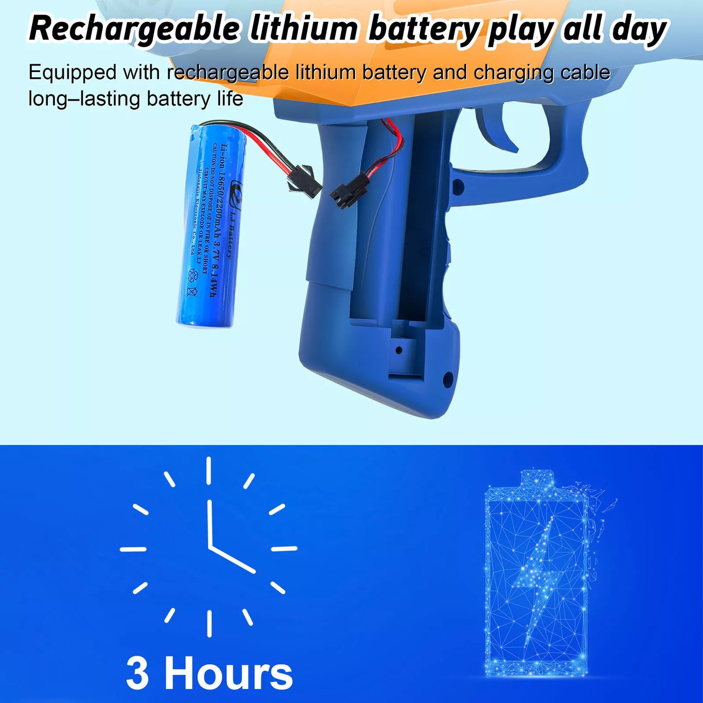 Hometecture™ Bazooka Bubble Machine Blower