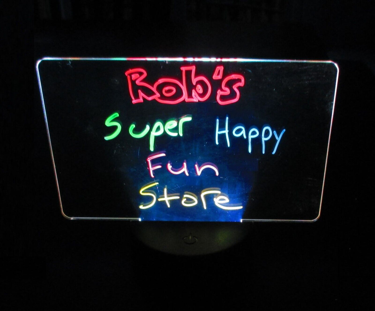 Hometecture™ Neon Writing Board