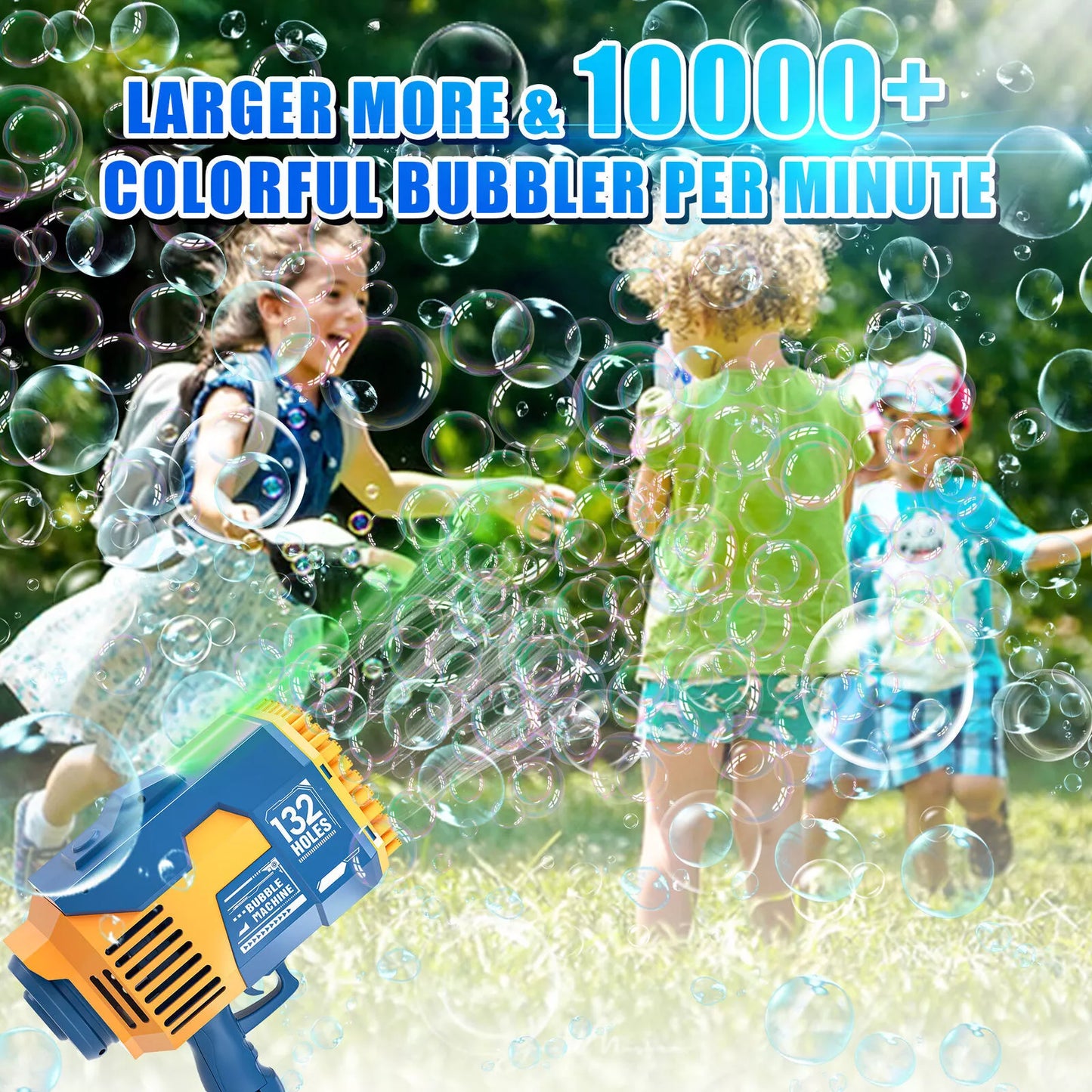 Hometecture™ Bazooka Bubble Machine Blower