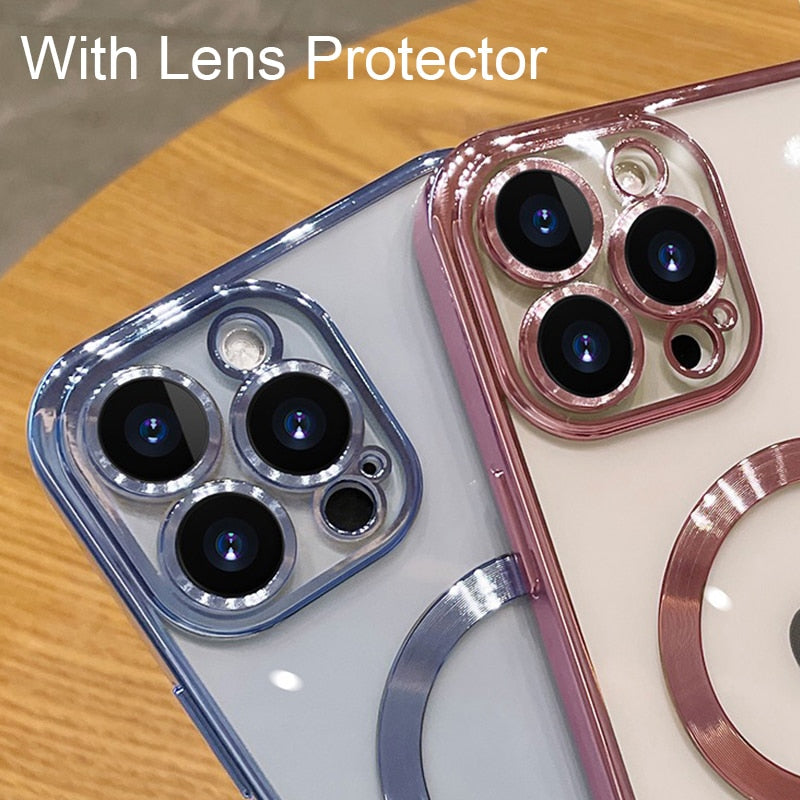 Hometecture™ HD Transparent Magnetic Phone Case
