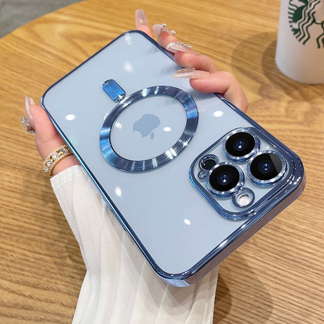 Hometecture™ HD Transparent Magnetic Phone Case