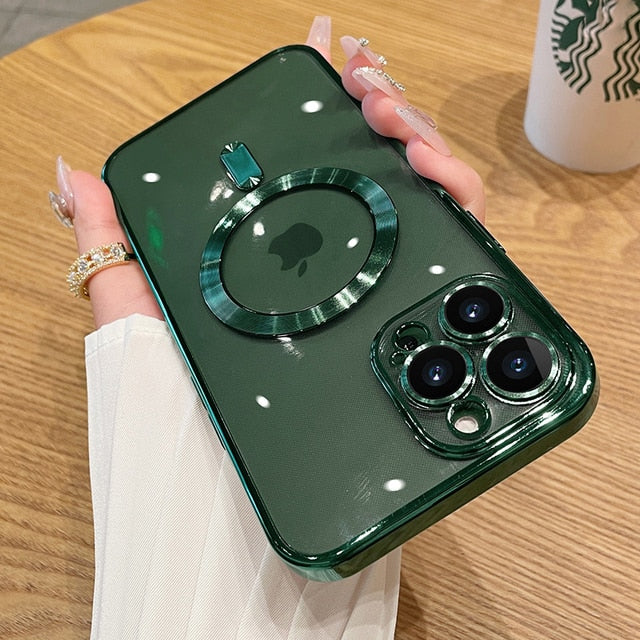 Hometecture™ HD Transparent Magnetic Phone Case