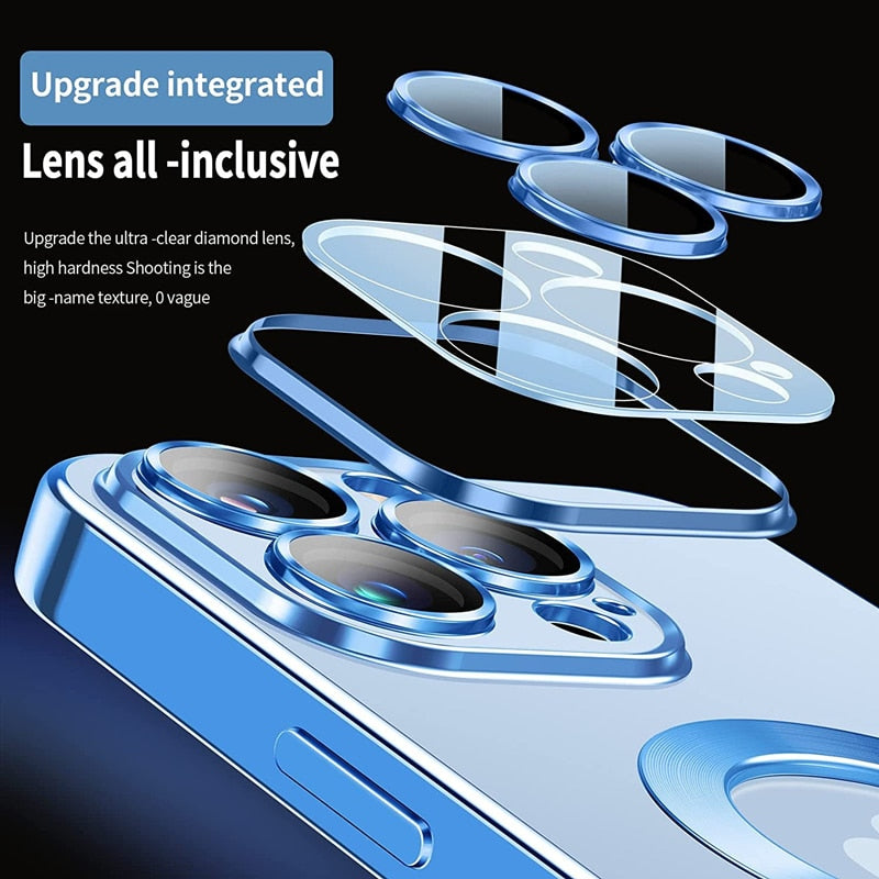 Hometecture™ HD Transparent Magnetic Phone Case