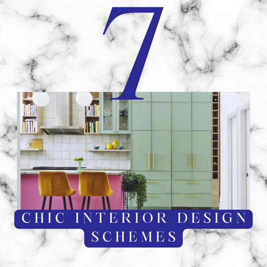 7 chic interior design schemes