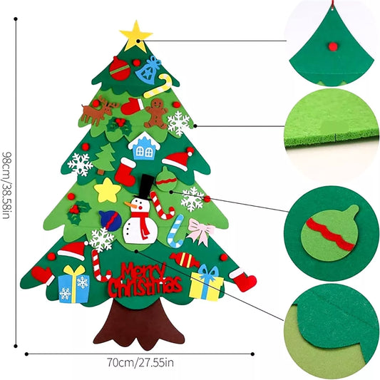 Hometecture™ DIY Felt Christmas Tree