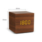 Hometecture™ Wooden Digital Alarm Clock
